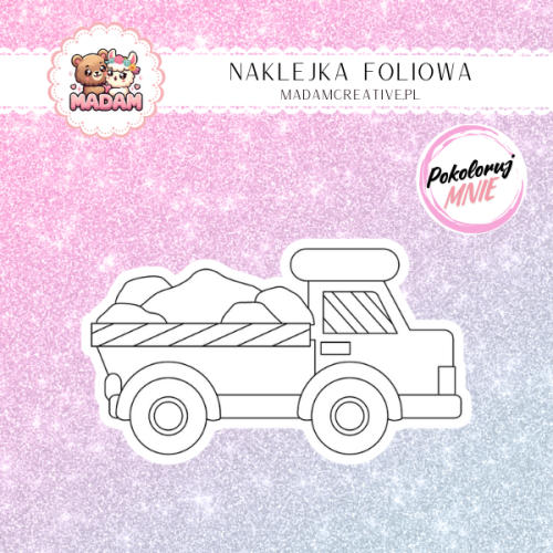 naklejka-do-kolorowania-dla-dzieci-ciezarowka-madam-creative