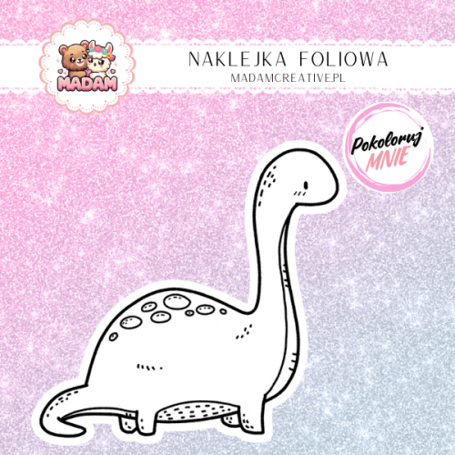 naklejka-do-kolorowania-dla-dzieci-dino-dinozaur-madam-creative