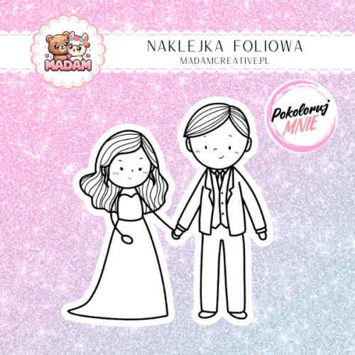 naklejka-do-kolorowania-dla-dzieci-para-mloda-madam-creative
