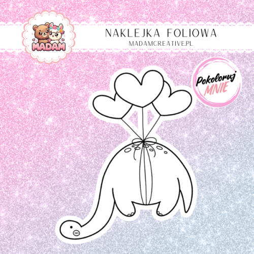 naklejka-do-kolorowania-dla-dzieci-dinozaur-z-balonami-madam-creative