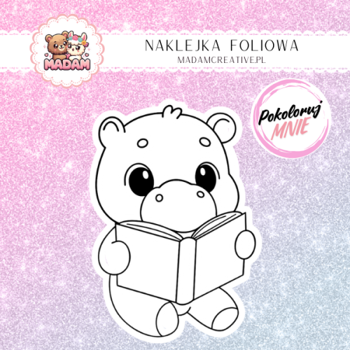 naklejka-do-kolorowania-dla-dzieci-ksiazka-hipopotam-madam-creative