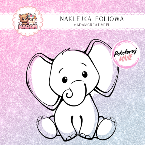 naklejka-do-kolorowania-dla-dzieci-slonik-madam-creative
