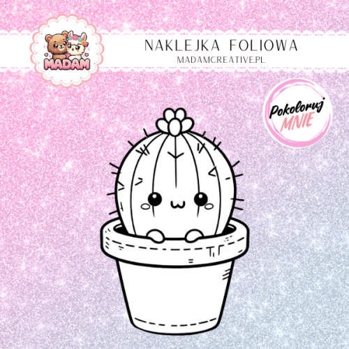 naklejka-do-kolorowania-dla-dzieci-kaktus-kawaii-madam-creative