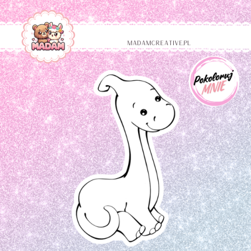 naklejka-do-kolorowania-dla-dzieci-dinozaur-2-madam-creative