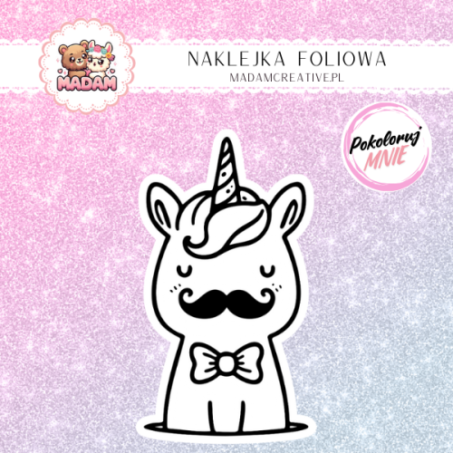 naklejka-do-kolorowania-dla-dzieci=unicorn-3-madam-creative