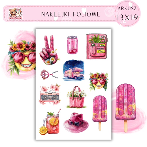 naklejki-foliowe-13x19-rozowe-groovy-lato-kolorowe-wzory-madam-creative