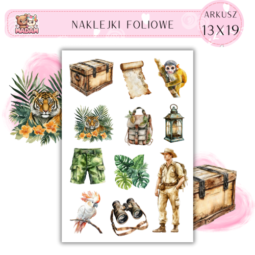 naklejki-foliowe-13x19-safari-podroznicze-lwy-slonie-madam-creative