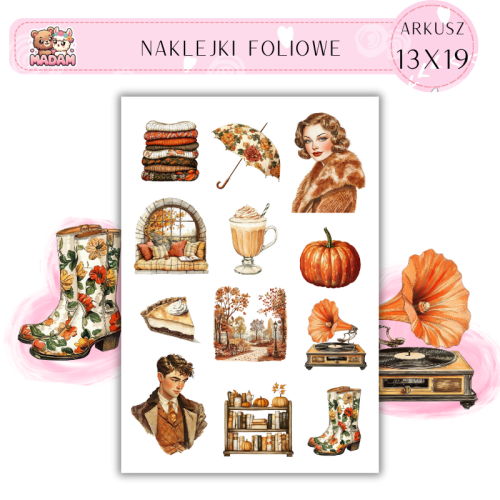 naklejki-foliowe-13x19-jesien-vintage-stonowane-barwy-klasyczny-styl-madam-creative