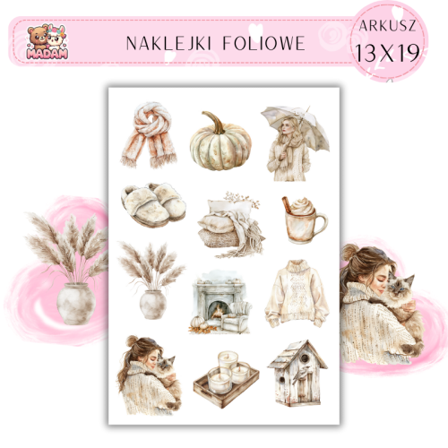 naklejki-foliowe-13x19-urocza-jesien-pastelowe-liscie-owoce-2-madam-creative