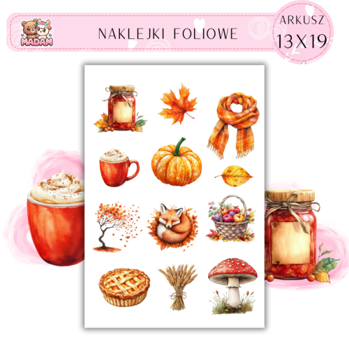 naklejki-foliowe-jesienne-liscie-dynie-madam-creative
