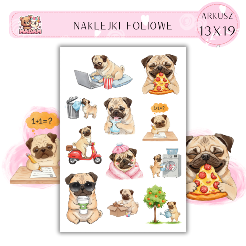 naklejki-foliowe-13x19-kawaii-pug-life-madam-creative-5907080288364-1