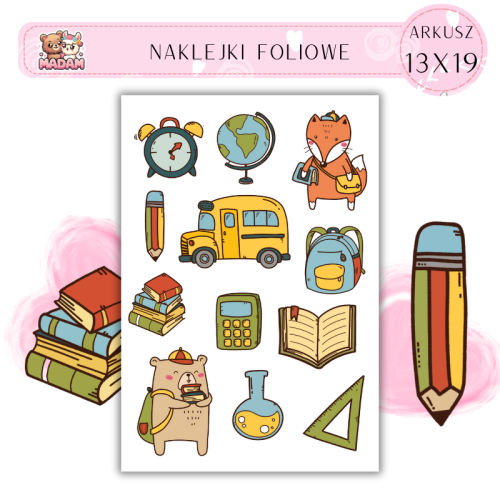 naklejki-foliowe-13x19-lesne-zwierzeta-uczniowie-madam-creative-5907080287183-1