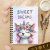 Notes A5 gładki 80 kartek Sweet Dreams Piesek z Kwiatami MaDam Creative