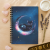 Notes A5 gładki 80 kartek Kot na Księżycu Galaxy MaDam Creative