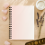 Notes A5 gładki 80 kartek Gradient Pastelowy Brzoskwiniowo-Kremowy MaDam Creative
