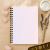 Notes A5 w kratkę 80 kartek Gradient Pastelowy Różowo-Lawendowy MaDam Creative