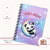 Notes A5 w kropki 80 kartek Sweet Dreams Panda Jednorożec MaDam Creative
