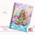 Notes A5 w kratkę 80 kartek Dziewczyna Yoga Mandala Pastelowa MaDam Creative