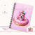 Notes A5 gładki 80 kartek Pies Jednorożec Donut Różowy MaDam Creative