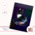 Notes A5 w kratkę 80 kartek Kot Galaxy Nocne Niebo MaDam Creative
