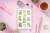Naklejki foliowe 13x19 Kawaii Krokodyl MaDam Creative