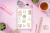 Naklejki foliowe 13x19 Beżowe Święta MaDam Creative