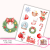 Naklejki foliowe 13x19 Kawaii Święta vol. 3 MaDam Creative