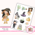 Naklejki foliowe 13x19 Urocze Halloween MaDam Creative
