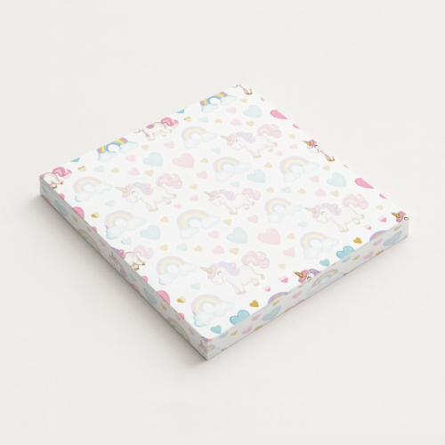 5906040417806 Karteczki do notowania 7,5x7,5 cm 50 szt Uroczy Jednorożec 2 MaDam Creative.png