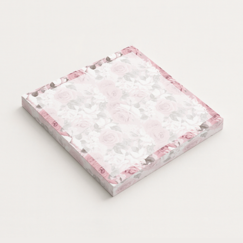 5906040417677 Karteczki do notowania 7,5x7,5 cm 50 szt Blush Koronka MaDam Creative.png