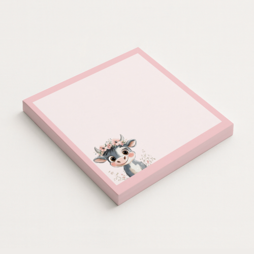 5906040417578 Karteczki do notowania 7,5x7,5 cm 50 szt Lama w Wianku Pastelowy Styl 2 MaDam Creative.png