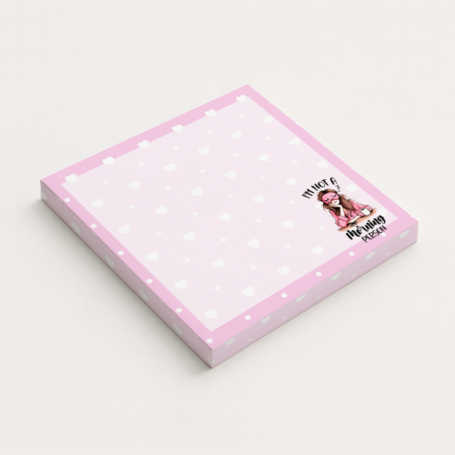 5906040417530 Karteczki do notowania 7,5x7,5 cm 50 szt I’m Not a Morning Person Dziewczyna MaDam Creative.png