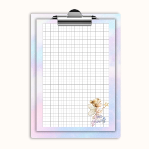 Deska z klipem magnetyczna A6 z notesem Wróżka Love Yourself Pastelowy MaDam Creative