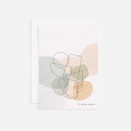 5906040420752 Blok biurowy A5 50 kartek kropki 90g  Jasna abstrakcja liniowa biurowa MaDam Creative (2).png