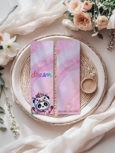 5906040420349 Zakładka do książki 6x18 cm panda dream MaDam Creative (2).png