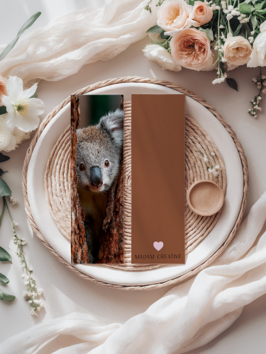 5906040420226 Zakładka do książki 6x18 cm koala portret MaDam Creative (2).png