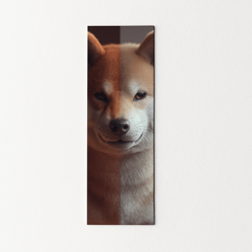 5906040420172 Zakładka do książki 6x18 cm pies Shiba Inu portret MaDam Creative.png