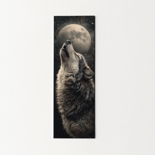 5906040419718 Zakładka do książki 6x18 cm wyjący wilk MaDam Creative.png