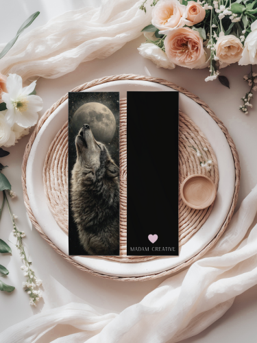 5906040419718 Zakładka do książki 6x18 cm wyjący wilk MaDam Creative (2).png