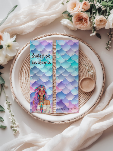 5906040418001 Zakładka do książki 6x18 cm syrenka pastel MaDam Creative (2).png