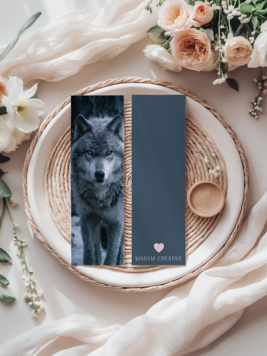 5906040419541 Zakładka do książki 6x18 cm wilk portret MaDam Creative (2).png