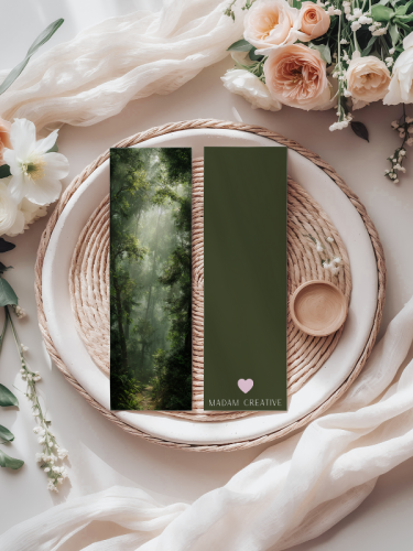 5906040419589 Zakładka do książki 6x18 cm zielony las MaDam Creative (2).png