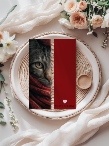 5906040419138 Zakładka do książki 6x18 cm kot portret MaDam Creative (2).png