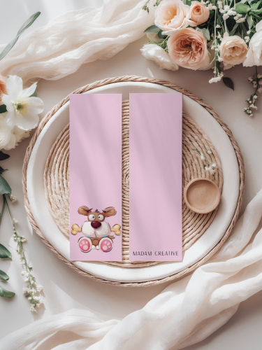 5906040419411 Zakładka do książki 6x18 cm piesek pastelowy MaDam Creative (2).png