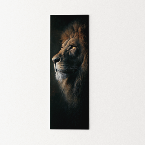Zakładka do książki 6x18 cm lew nocny portret MaDam Creative
