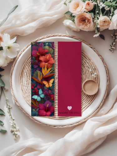 5906040418506  Zakładka do książki 6x18 cm egzotyczne kwiaty MaDam Creative (2).png