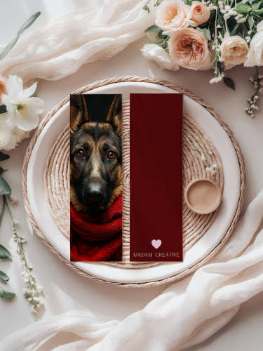 5906040418933 Zakładka do książki 6x18 cm owczarek niemiecki MaDam Creative (2).png