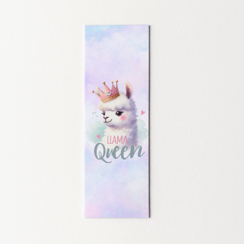 5906040419220 Zakładka do książki 6x18 cm lama queen MaDam Creative.png