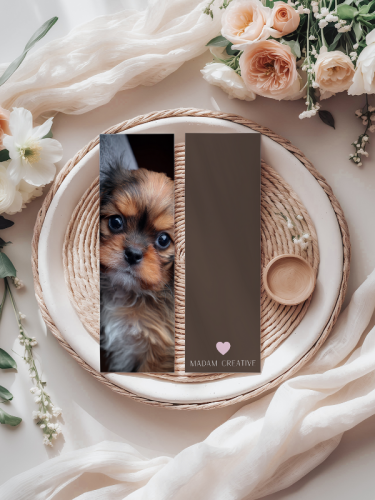 5906040418704 Zakładka do książki 6x18 cm słodki szczeniak MaDam Creative (2).png