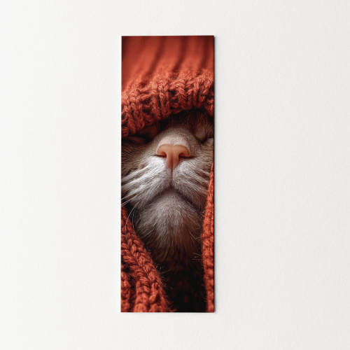 5906040419770 Zakładka do książki 6x18 cm kotek w czapce zimowej MaDam Creative (2).png